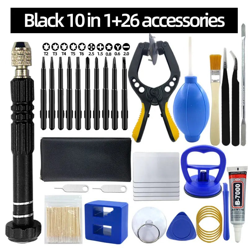 Precision Phone Repair Tool Kit — 14-Piece Screen Opening & Disassembly Set